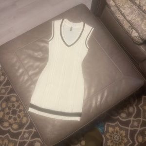 School girl sweater dress